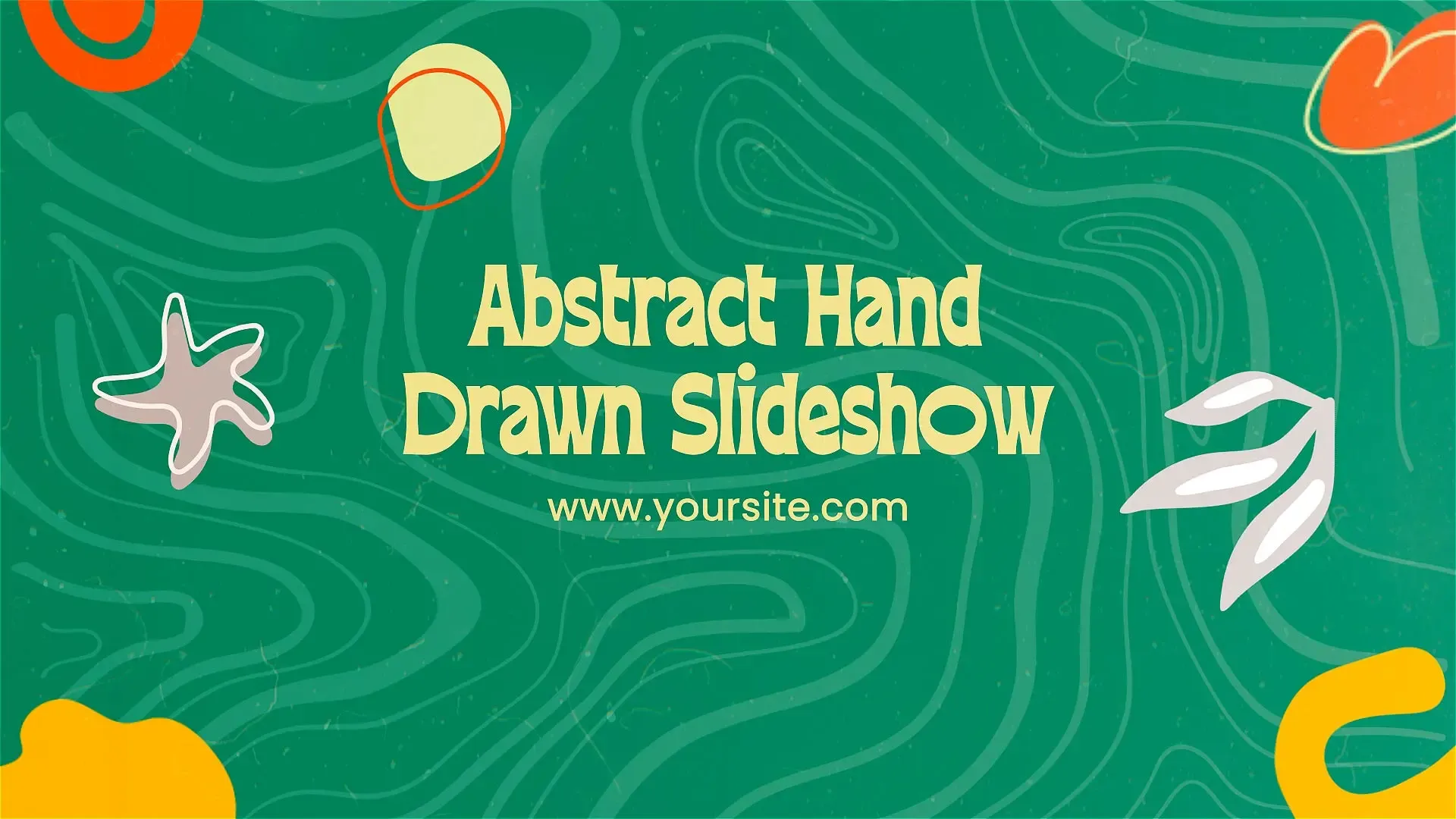 Abstract Hand Drawn Doodle Slideshow